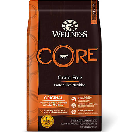 wellness core dog food